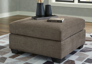Mahoney Chocolate Ottoman