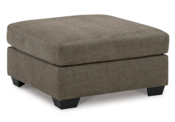 Alternative view of Mahoney Chocolate Ottoman