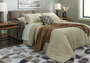 Mahoney Chocolate Full Sleeper Sofa