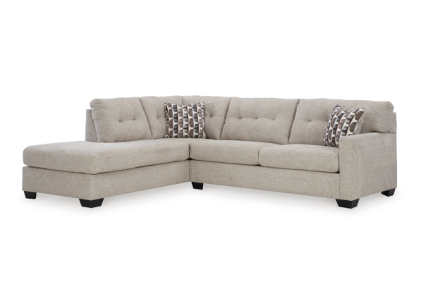 Mahoney Pebble 2-Piece LAF Chaise Sectional - Image 3