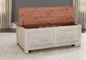 Alternative view of Farmhouse Reimagined Storage Trunk