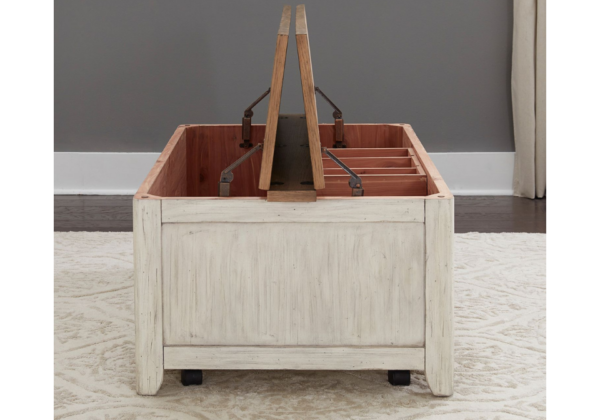 Farmhouse Reimagined Storage Trunk - Image 3