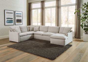 Harper Oyster 3-Piece RAF Sectional