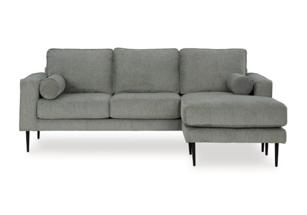 Hazela Charcoal Sofa Chaise - Image 2