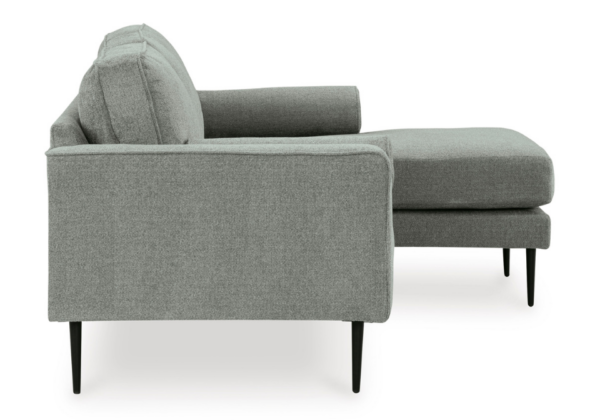 Hazela Charcoal Sofa Chaise - Image 3