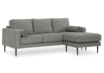 Hazela Charcoal Sofa Chaise