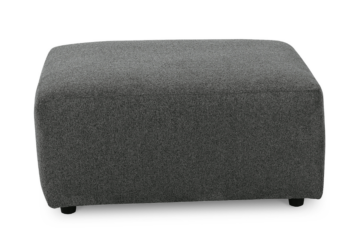 Alternative view of Edenfield Charcoal Oversized Accent Ottoman