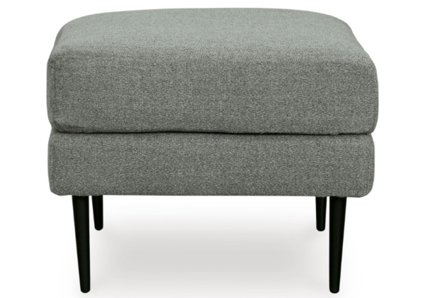 Hazela Charcoal Ottoman - Image 3