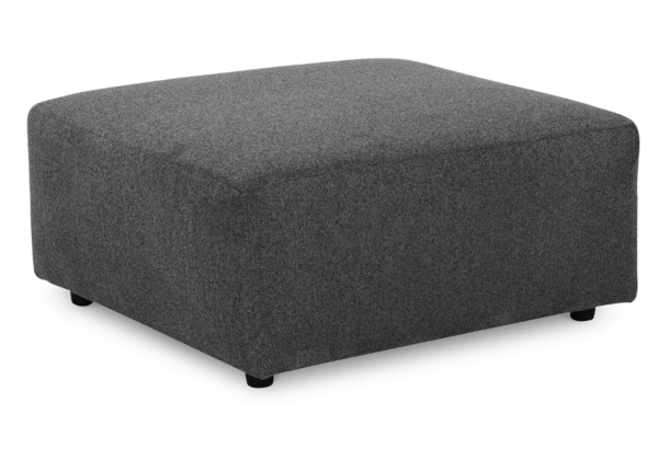 Edenfield Charcoal Oversized Accent Ottoman - Image 3