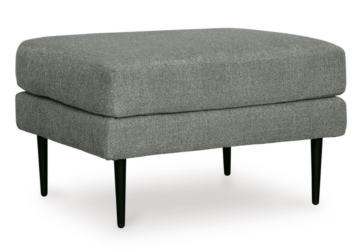 Hazela Charcoal Ottoman