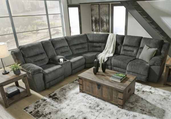 Nettington 3-Piece Power Reclining Sectional - Image 3