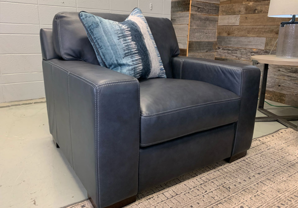 Livorno Van Basten Cobalt Chair - Image 2