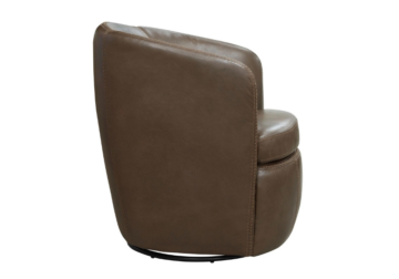 Alternative view of Derby Dark Brown Swivel Club Chair