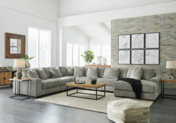Alternative view of Lindyn Fog 6-Piece RAF Chaise Sectional
