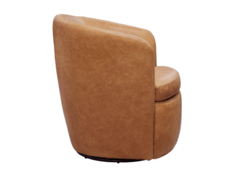 Alternative view of Derby Light Brown Swivel Club Chair