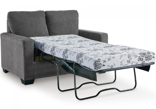 Rannis Pewter Twin Sleeper Sofa - Image 4