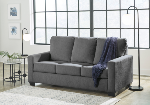 Rannis Pewter Full Sleeper Sofa - Image 2