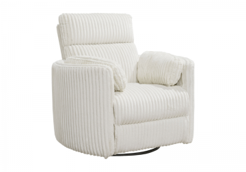 Max Ivory Power Swivel Glider Recliner