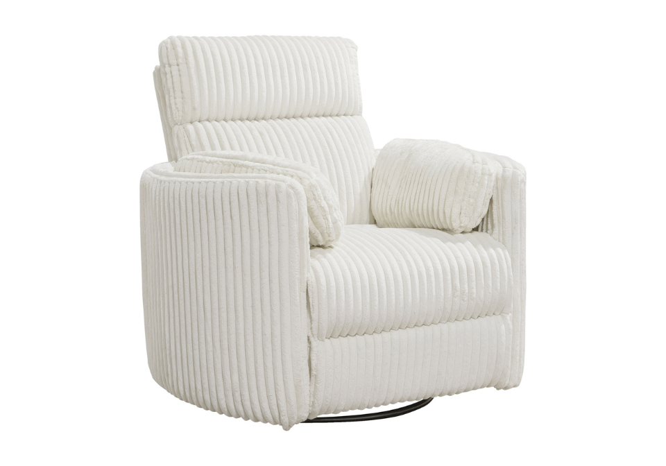 Max Ivory Power Swivel Glider Recliner