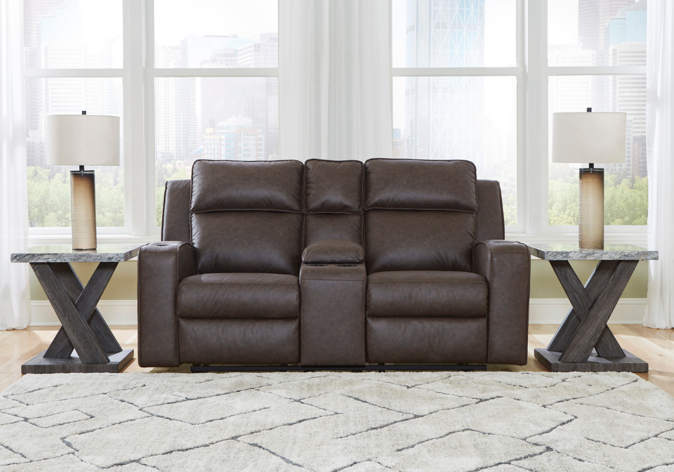 Lavenhorne Reclining Console Loveseat