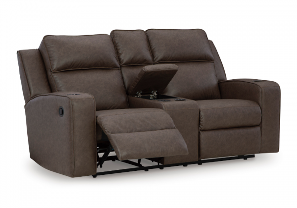 Lavenhorne Reclining Console Loveseat - Image 2