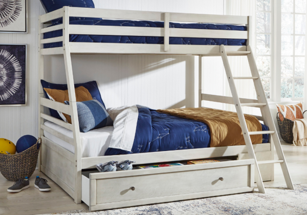 Robbinsdale Youth Twin/Full Bunk Bed with Storage - Image 2