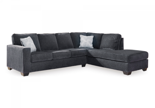 Altari Slate 2-Piece RAF Chaise Sectional - Image 3