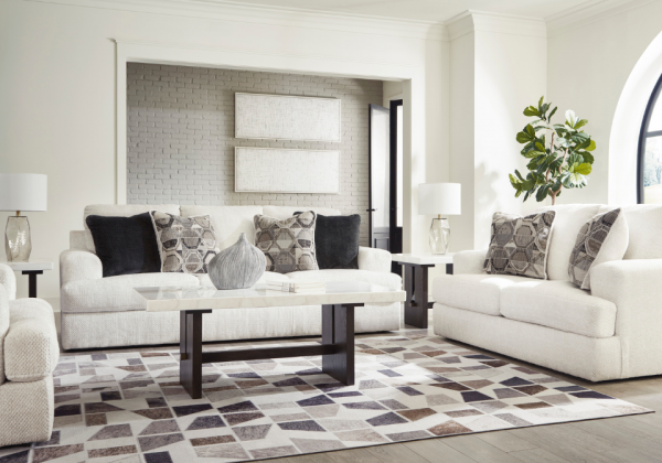 Karinne Linen Sofa Set - Image 2
