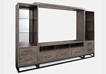 Alternative view of East Hampton 4-Piece Entertainment Center