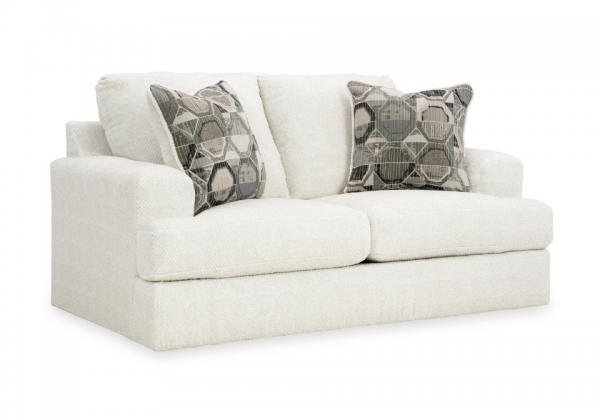 Karinne Linen Loveseat - Image 2