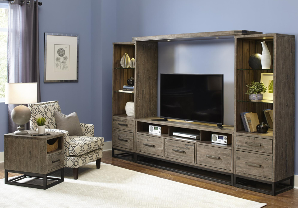 East Hampton 4-Piece Entertainment Center