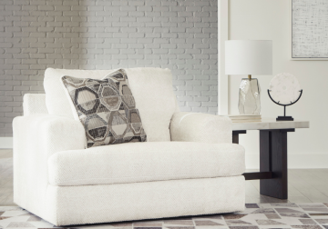 Karinne Linen Oversized Chair