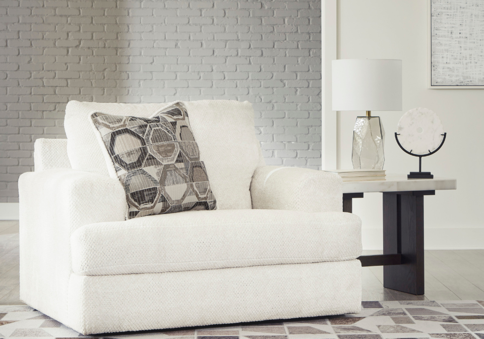 Karinne Linen Oversized Chair