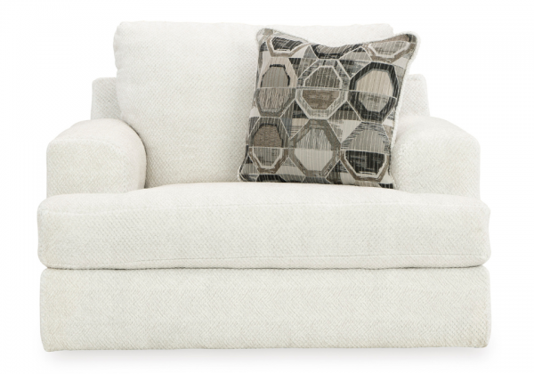 Karinne Linen Oversized Chair - Image 3
