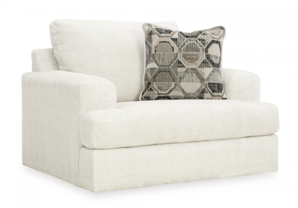 Karinne Linen Oversized Chair - Image 2