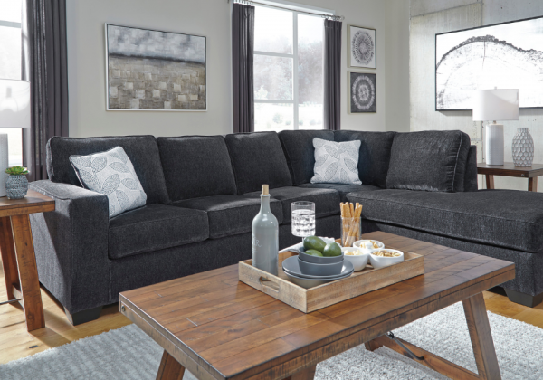 Altari Slate 2-Piece RAF Chaise Sectional - Image 2