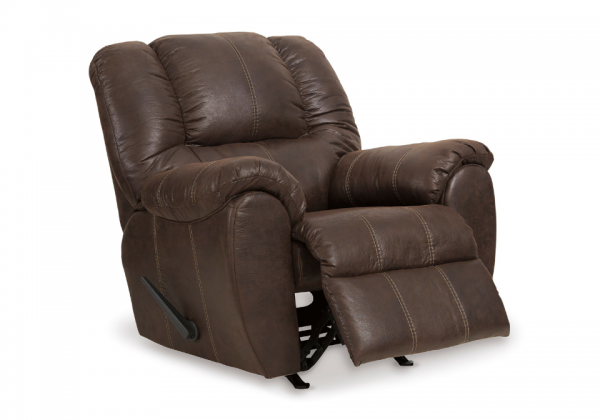 McGann Walnut Rocker Recliner - Image 4
