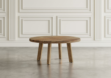 Reclamation Round Cocktail Table