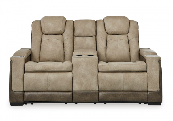 Next-Gen Durapella Sand Power Reclining Loveseat - Image 3