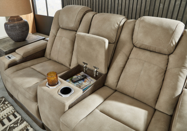 Next-Gen Durapella Sand Power Reclining Sofa Set - Image 5
