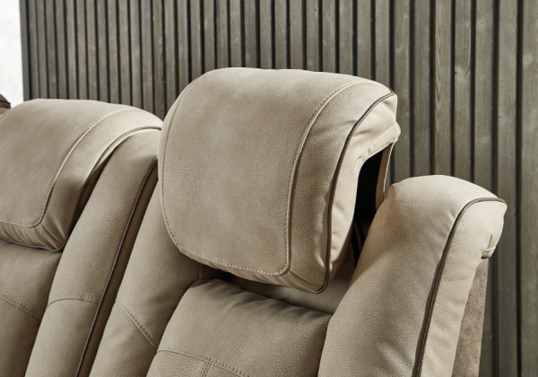 Next-Gen Durapella Sand Power Reclining Sofa Set - Image 6