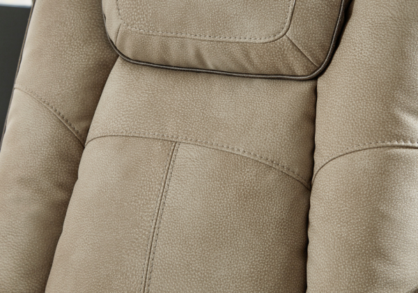 Next-Gen Durapella Sand Power Reclining Loveseat - Image 5