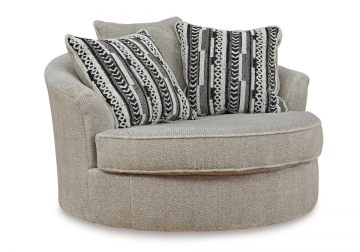 Alternative view of Calnita Oversized Swivel Accent Chair