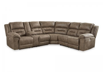 Alternative view of Ravenel 3-Piece Power Reclining Sectional