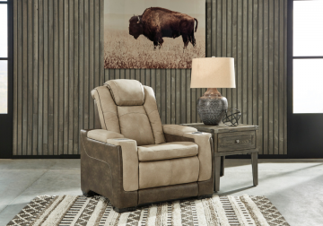 Next-Gen Durapella Sand Power Recliner