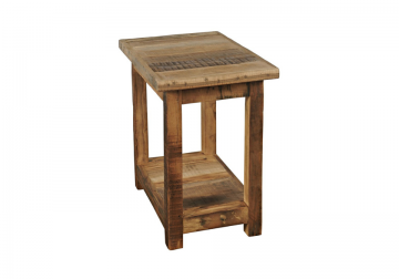 Alternative view of Reclamation Chairside Table