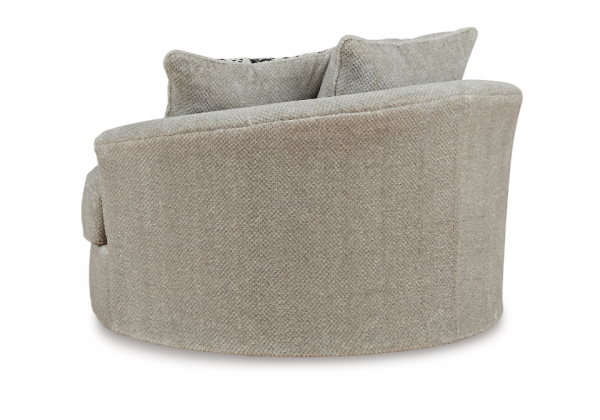 Calnita Oversized Swivel Accent Chair - Image 4