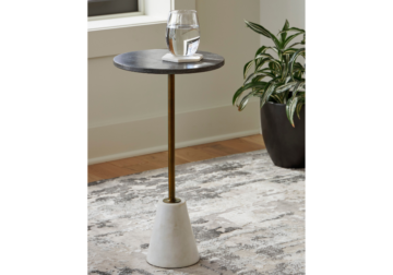 Caramont Black Accent Table