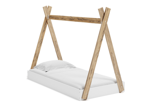 Piperton White Twin Tent Bed - Image 4