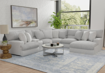 Abraxas Moonstruck 6pc Power Reclining Sectional